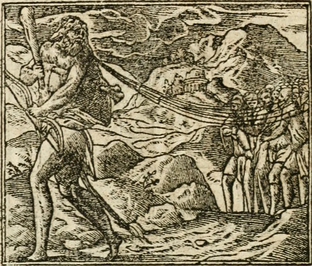 An illustration from Diverse imprese accommodate a diuerse moralità : con versi che i loro significati dichiarano insieme con molte altre nella lingua italiana non piu tradotte, 1564, leaf 171