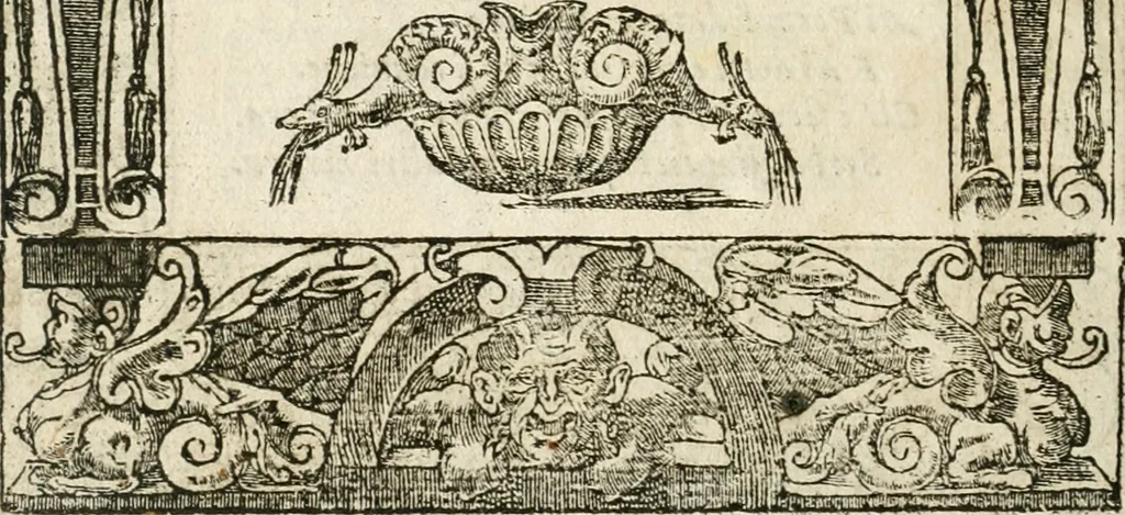 An illustration from Diverse imprese accommodate a diuerse moralità : con versi che i loro significati dichiarano insieme con molte altre nella lingua italiana non piu tradotte, 1564, leaf 173