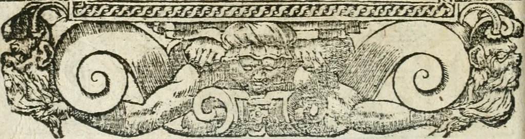 An illustration from Diverse imprese accommodate a diuerse moralità : con versi che i loro significati dichiarano insieme con molte altre nella lingua italiana non piu tradotte, 1564, leaf 187