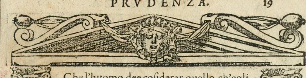 An illustration from Diverse imprese accommodate a diuerse moralità : con versi che i loro significati dichiarano insieme con molte altre nella lingua italiana non piu tradotte, 1564, leaf 22