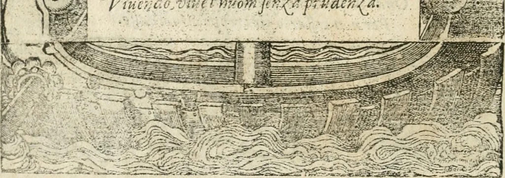 An illustration from Diverse imprese accommodate a diuerse moralità : con versi che i loro significati dichiarano insieme con molte altre nella lingua italiana non piu tradotte, 1564, leaf 23