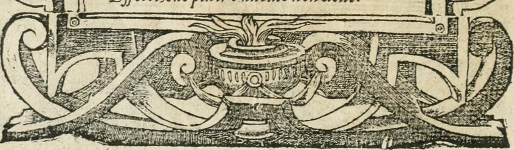 An illustration from Diverse imprese accommodate a diuerse moralità : con versi che i loro significati dichiarano insieme con molte altre nella lingua italiana non piu tradotte, 1564, leaf 25