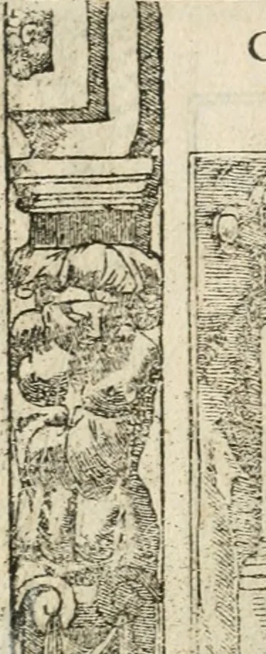 An illustration from Diverse imprese accommodate a diuerse moralità : con versi che i loro significati dichiarano insieme con molte altre nella lingua italiana non piu tradotte, 1564, leaf 35