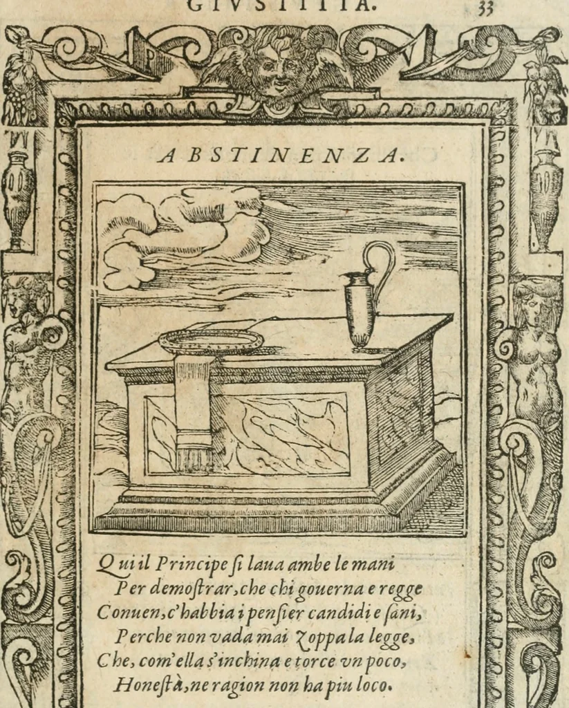 An illustration from Diverse imprese accommodate a diuerse moralità : con versi che i loro significati dichiarano insieme con molte altre nella lingua italiana non piu tradotte, 1564, leaf 36