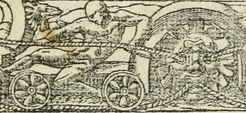 An illustration from Diverse imprese accommodate a diuerse moralità : con versi che i loro significati dichiarano insieme con molte altre nella lingua italiana non piu tradotte, 1564, leaf 6