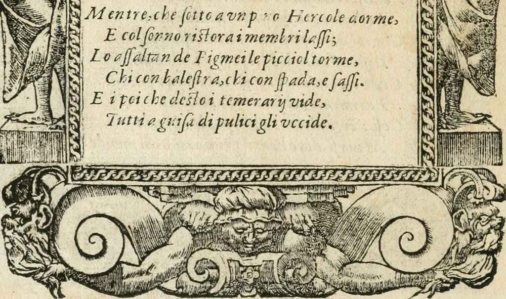 An illustration from Diverse imprese accommodate a diuerse moralità : con versi che i loro significati dichiarano insieme con molte altre nella lingua italiana non piu tradotte, 1564, leaf 63