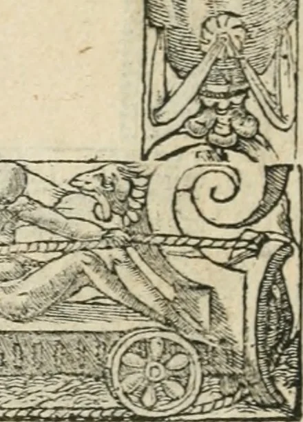 An illustration from Diverse imprese accommodate a diuerse moralità : con versi che i loro significati dichiarano insieme con molte altre nella lingua italiana non piu tradotte, 1564, leaf 75