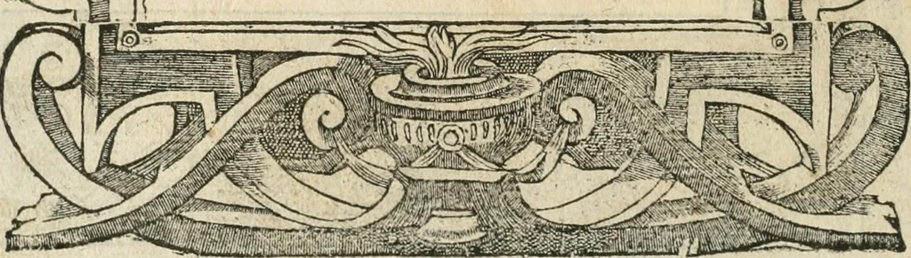 An illustration from Diverse imprese accommodate a diuerse moralità : con versi che i loro significati dichiarano insieme con molte altre nella lingua italiana non piu tradotte, 1564, leaf 83