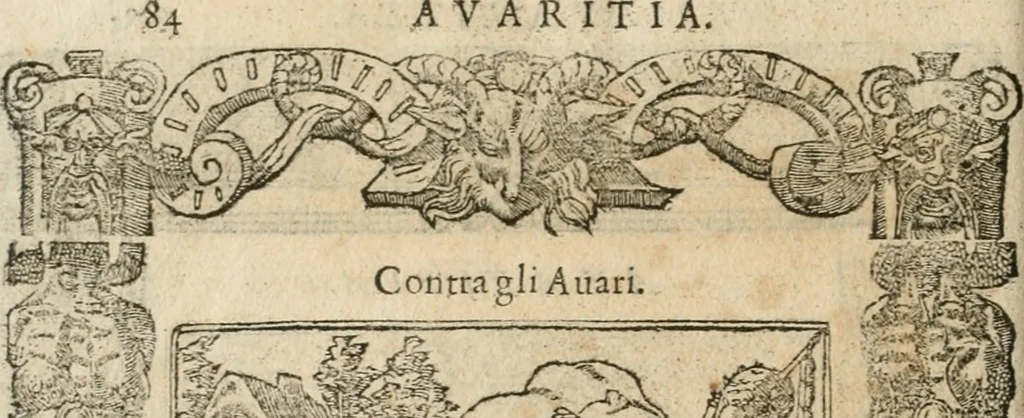 An illustration from Diverse imprese accommodate a diuerse moralità : con versi che i loro significati dichiarano insieme con molte altre nella lingua italiana non piu tradotte, 1564, leaf 87