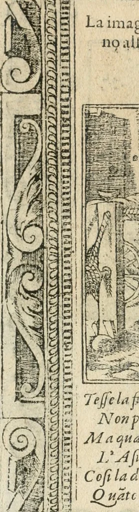 An illustration from Diverse imprese accommodate a diuerse moralità : con versi che i loro significati dichiarano insieme con molte altre nella lingua italiana non piu tradotte, 1564, leaf 93