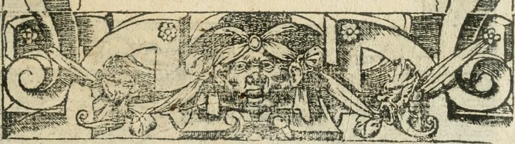 An illustration from Diverse imprese accommodate a diuerse moralità : con versi che i loro significati dichiarano insieme con molte altre nella lingua italiana non piu tradotte, 1564, leaf 98