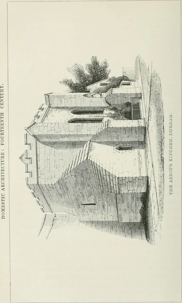 An illustration from Some account of domestic architecture in England from Edward I to Richard II, with notices of foreign examples and numerous illustrations of existing remains from original drawings, 1882, leaf 191