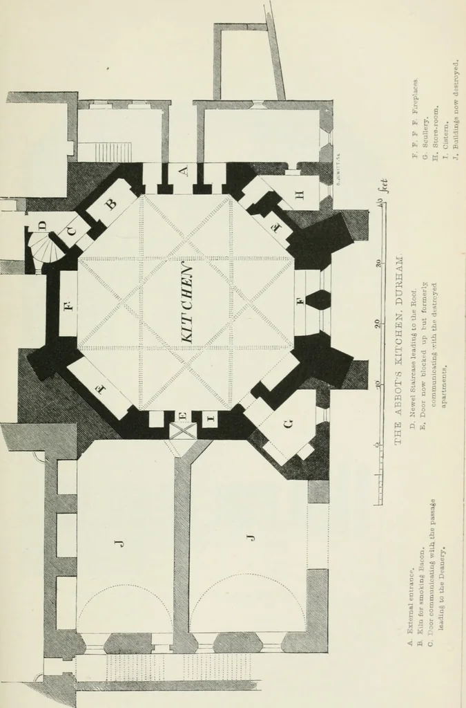 An illustration from Some account of domestic architecture in England from Edward I to Richard II, with notices of foreign examples and numerous illustrations of existing remains from original drawings, 1882, leaf 194