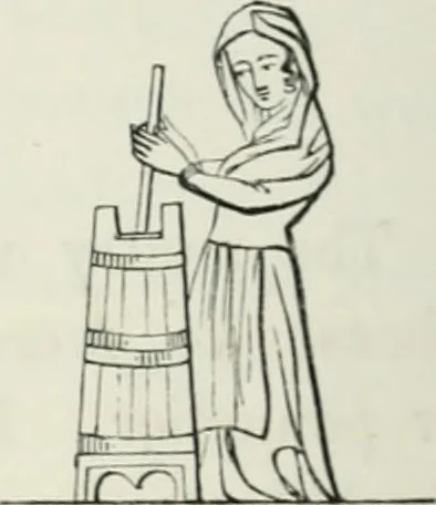 An illustration from Some account of domestic architecture in England from Edward I to Richard II, with notices of foreign examples and numerous illustrations of existing remains from original drawings, 1882, leaf 219
