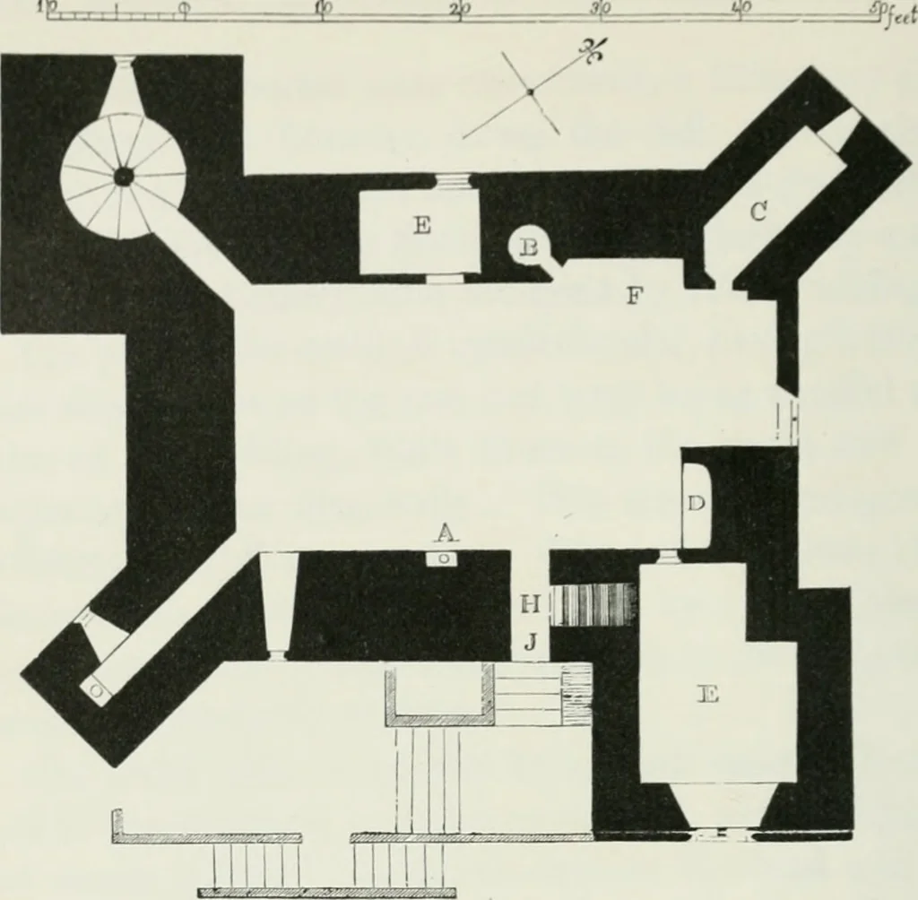 An illustration from Some account of domestic architecture in England from Edward I to Richard II, with notices of foreign examples and numerous illustrations of existing remains from original drawings, 1882, leaf 341