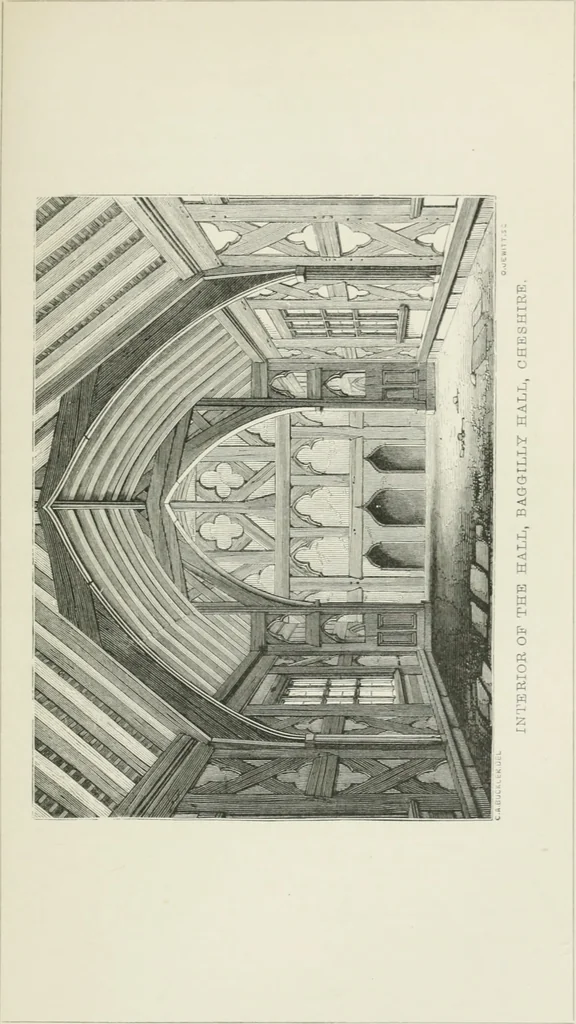 An illustration from Some account of domestic architecture in England from Edward I to Richard II, with notices of foreign examples and numerous illustrations of existing remains from original drawings, 1882, leaf 384