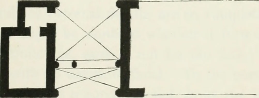 An illustration from Some account of domestic architecture in England from Edward I to Richard II, with notices of foreign examples and numerous illustrations of existing remains from original drawings, 1882, leaf 414