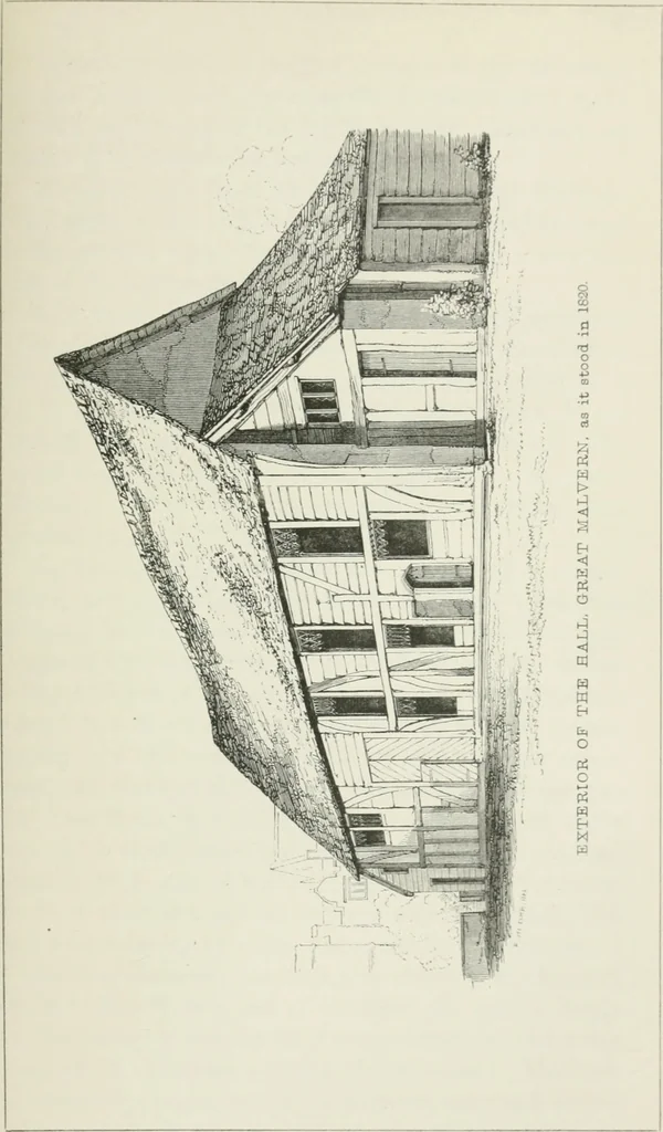 An illustration from Some account of domestic architecture in England from Edward I to Richard II, with notices of foreign examples and numerous illustrations of existing remains from original drawings, 1882, leaf 420