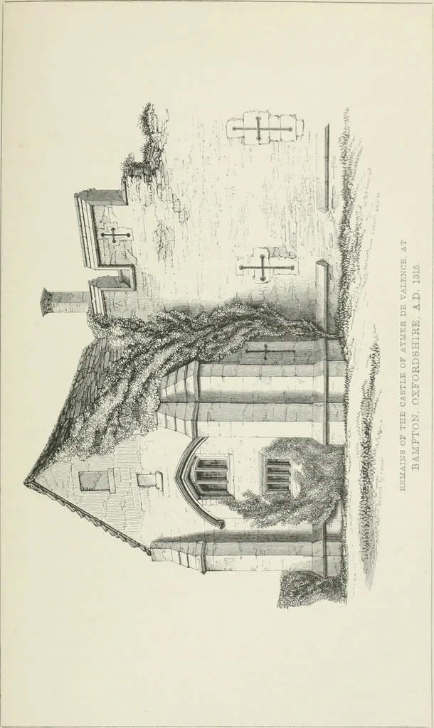 An illustration from Some account of domestic architecture in England from Edward I to Richard II, with notices of foreign examples and numerous illustrations of existing remains from original drawings, 1882, leaf 424