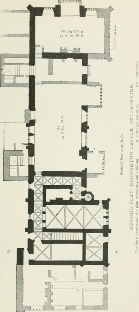 An illustration from Some account of domestic architecture in England from Edward I to Richard II, with notices of foreign examples and numerous illustrations of existing remains from original drawings, 1882, leaf 430