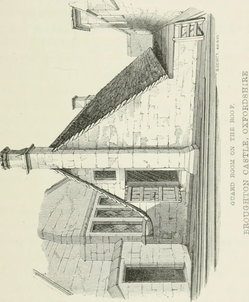 An illustration from Some account of domestic architecture in England from Edward I to Richard II, with notices of foreign examples and numerous illustrations of existing remains from original drawings, 1882, leaf 436