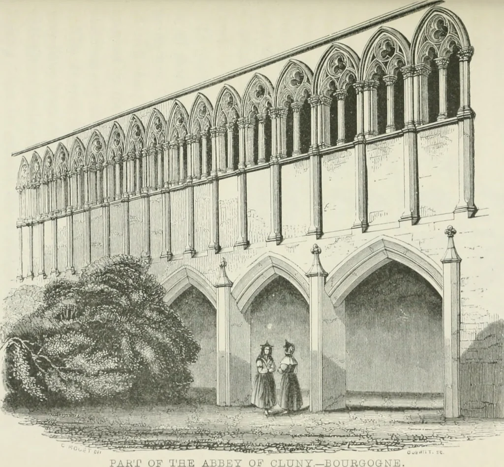 An illustration from Some account of domestic architecture in England from Edward I to Richard II, with notices of foreign examples and numerous illustrations of existing remains from original drawings, 1882, leaf 552