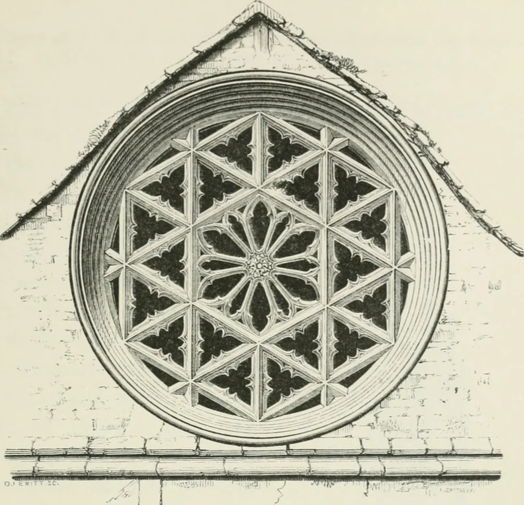 An illustration from Some account of domestic architecture in England from Edward I to Richard II, with notices of foreign examples and numerous illustrations of existing remains from original drawings, 1882, leaf 80