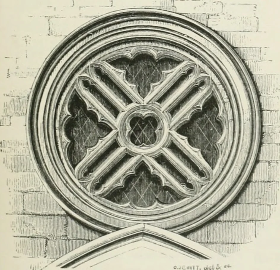 An illustration from Some account of domestic architecture in England from Edward I to Richard II, with notices of foreign examples and numerous illustrations of existing remains from original drawings, 1882, leaf 80