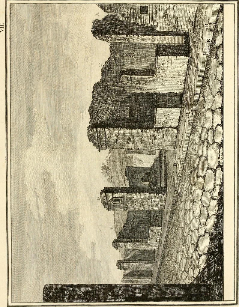 An illustration from Account of the discoveries at Pompeii : communicated to the Society of Antiquaries of London, 1777, leaf 38