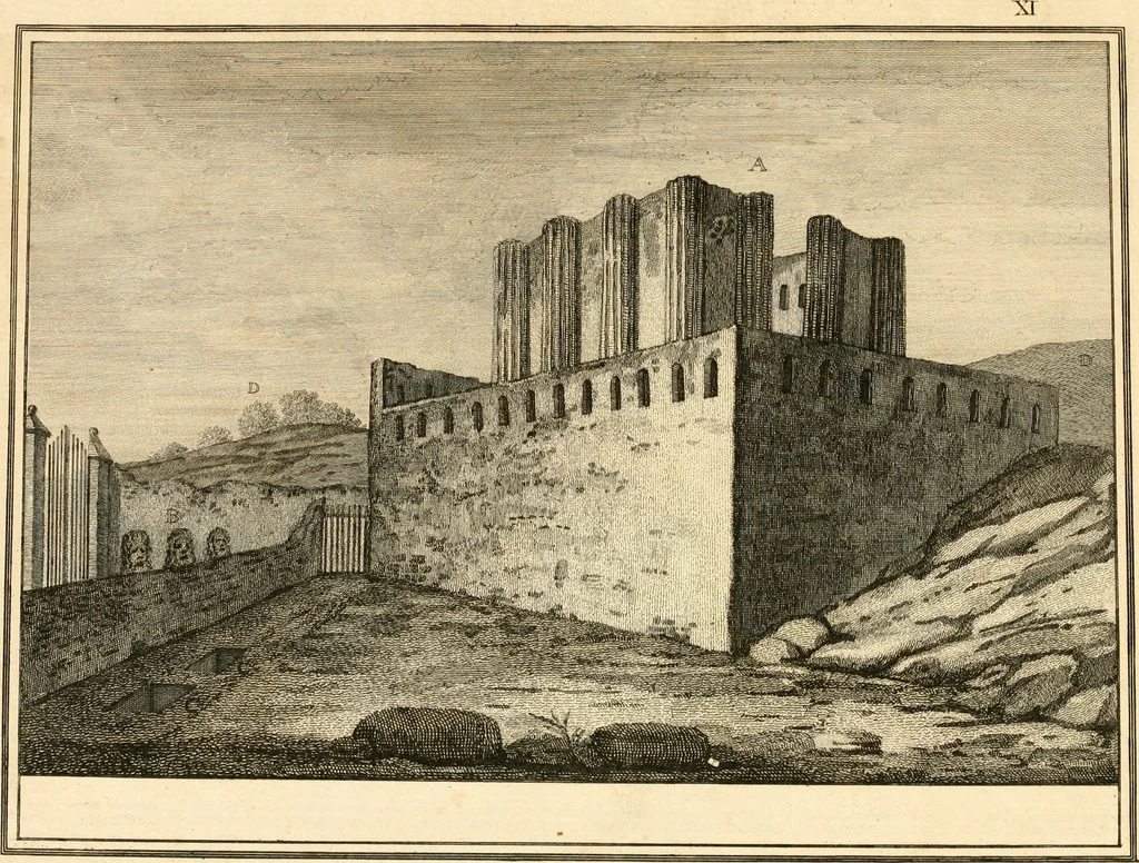 An illustration from Account of the discoveries at Pompeii : communicated to the Society of Antiquaries of London, 1777, leaf 46