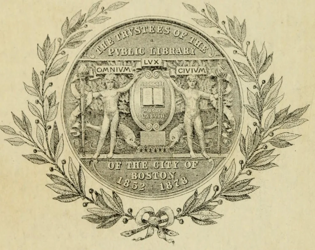 An illustration from An account of the English dramatick poets, or, Some observations and remarks on the lives and writings, of all those that have publish'd either comedies, tragedies, tragi-comedies, pastorals, masques, interludes, farces, or opera's in the English tongue, 1691, leaf 2