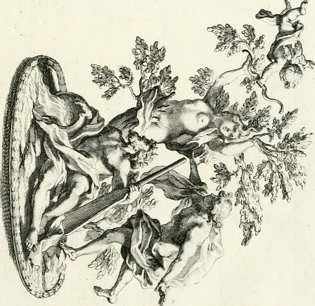 An illustration from An account of His Excellence Roger Earl of Castlemaine's embassy : from His Sacred Majesty James the IId., King of England, Scotland, France, and Ireland, &c., to His Holiness Innocent XI., 1688, leaf 100