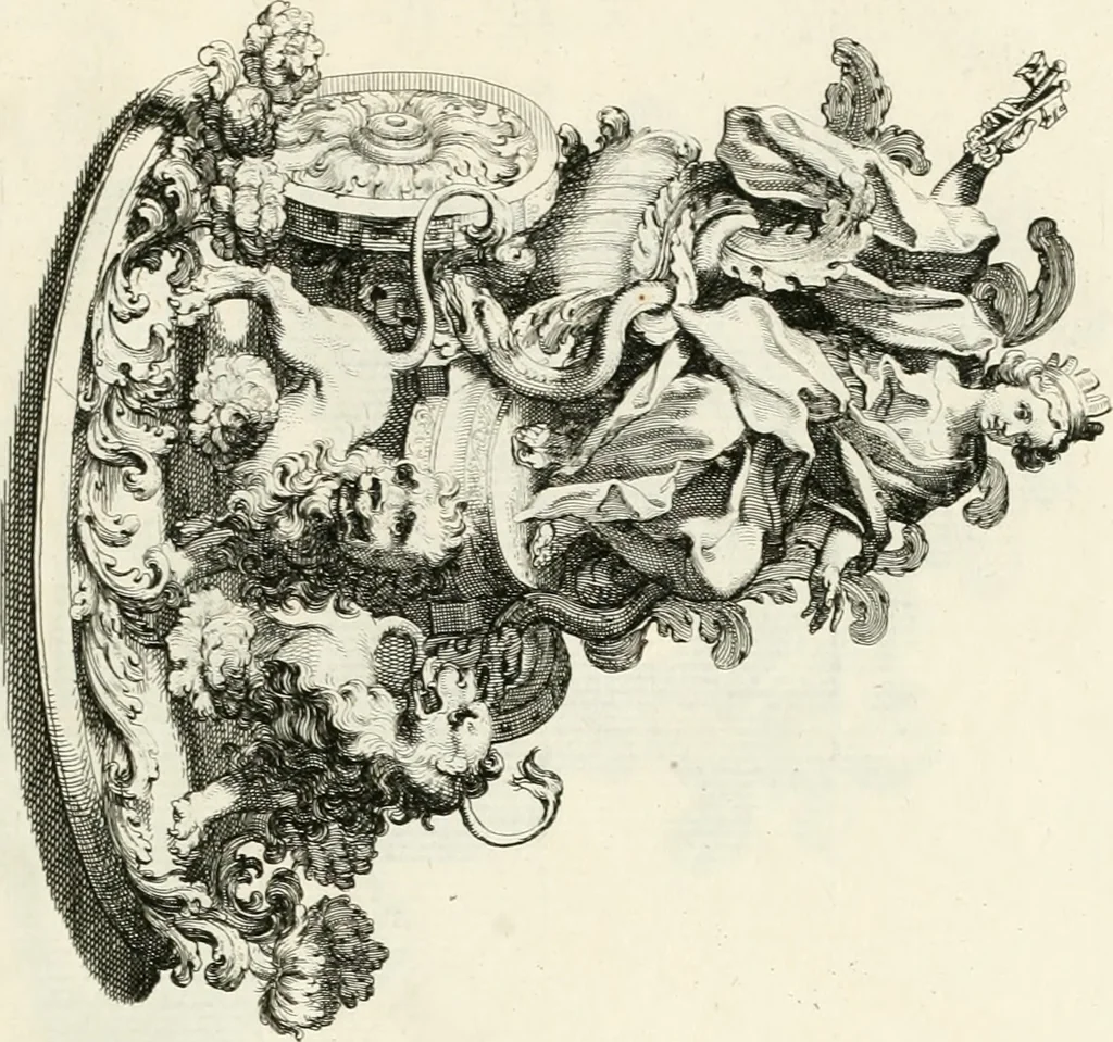 An illustration from An account of His Excellence Roger Earl of Castlemaine's embassy : from His Sacred Majesty James the IId., King of England, Scotland, France, and Ireland, &c., to His Holiness Innocent XI., 1688, leaf 88
