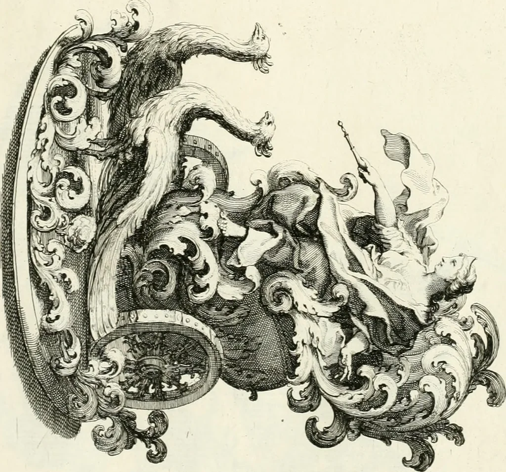 An illustration from An account of His Excellence Roger Earl of Castlemaine's embassy : from His Sacred Majesty James the IId., King of England, Scotland, France, and Ireland, &c., to His Holiness Innocent XI., 1688, leaf 88
