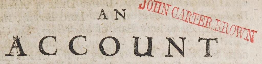 An illustration from An account of the province of Carolina in America. : Together with an abstract of the patent, and several other necessary and useful particulars, to such as have thoughts of transporting themselves thither., 1682, leaf 13