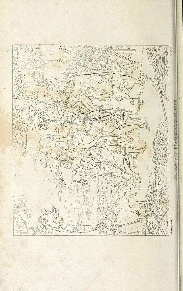 An illustration from An account of a series of pictures, in the great room of the Society of Arts, Manufactures, and Commerce, at the Adelphi, 1783, leaf 54