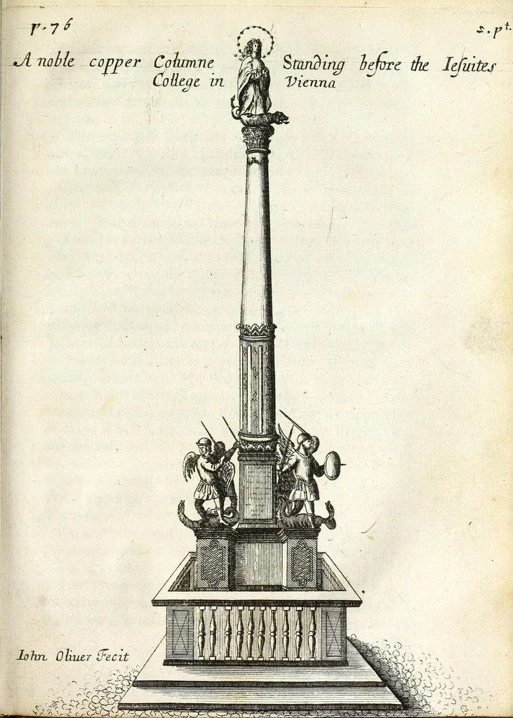 An illustration from An account of several travels through a great part of Germany : in four journeys ... : wherein the mines, baths, and other curiosities of those parts are treated of : illustrated with sculptures, 1677, leaf 83