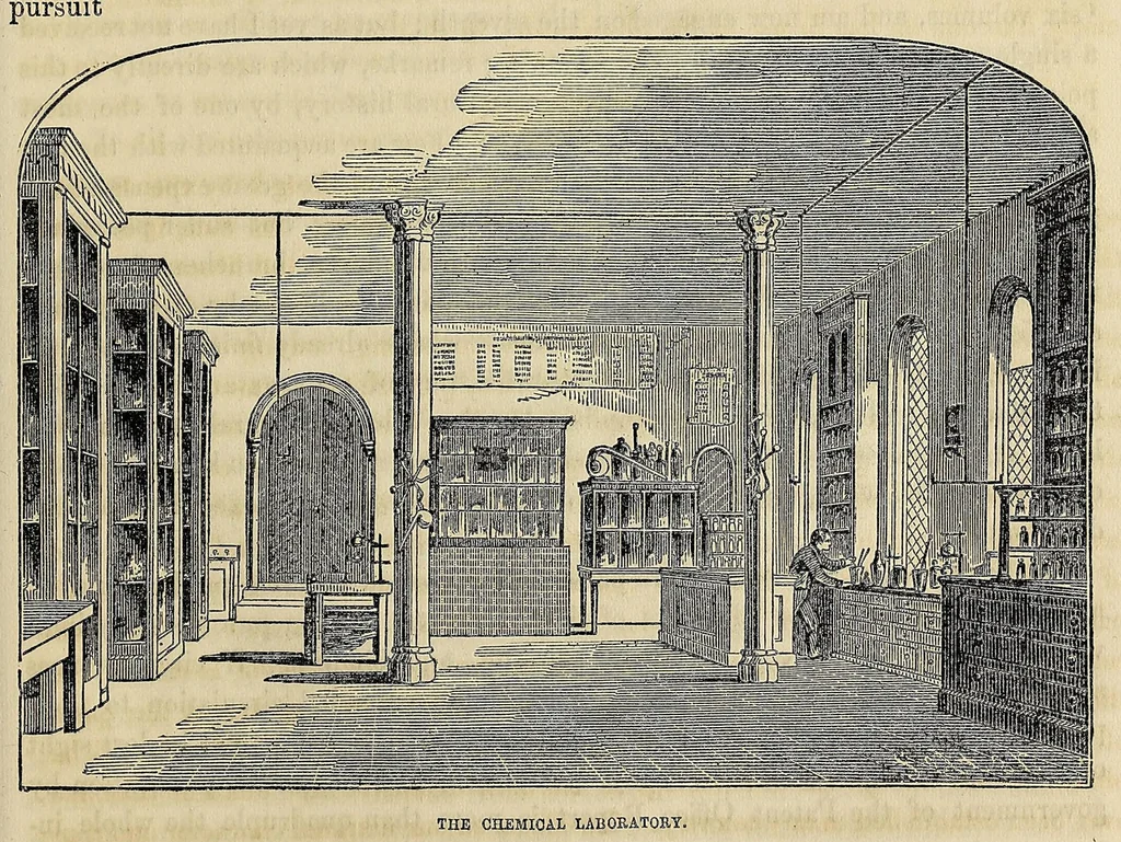 An illustration from An account of the Smithsonian Institution, its founder, building, operations, etc. : prepared from the reports of Prof. Henry to the regents, and other authentic sources, 1859, leaf 39