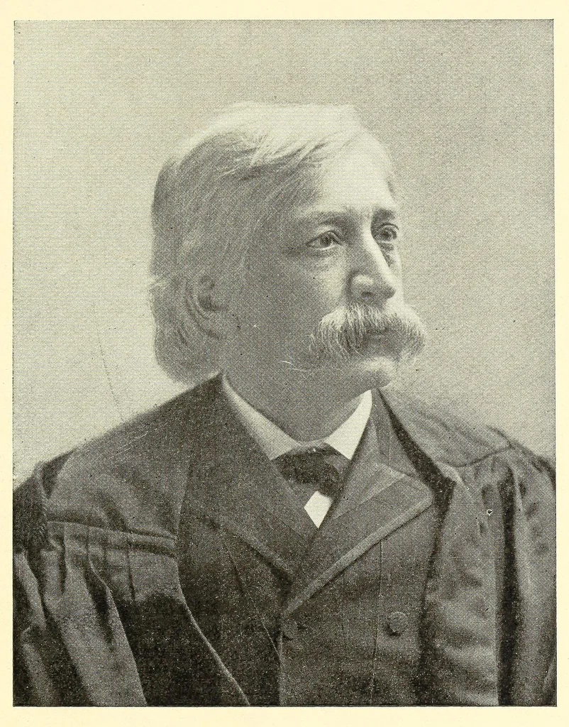 An illustration from An account of the Smithsonian Institution : its origin, history, objects and achievements, 1895, leaf 19