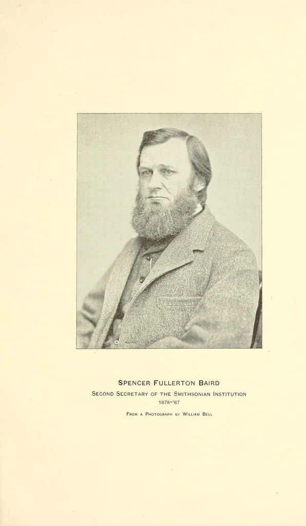 An illustration from An account of the Smithsonian Institution : its origin, history, objects and achievements, 1895, leaf 31