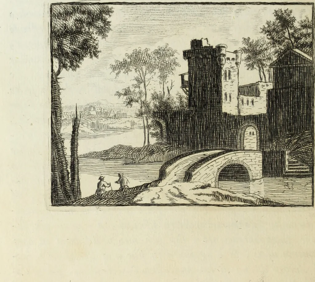 An illustration from Accurata e succinta descrizione topografica delle antichità di Roma, 1763, leaf 13