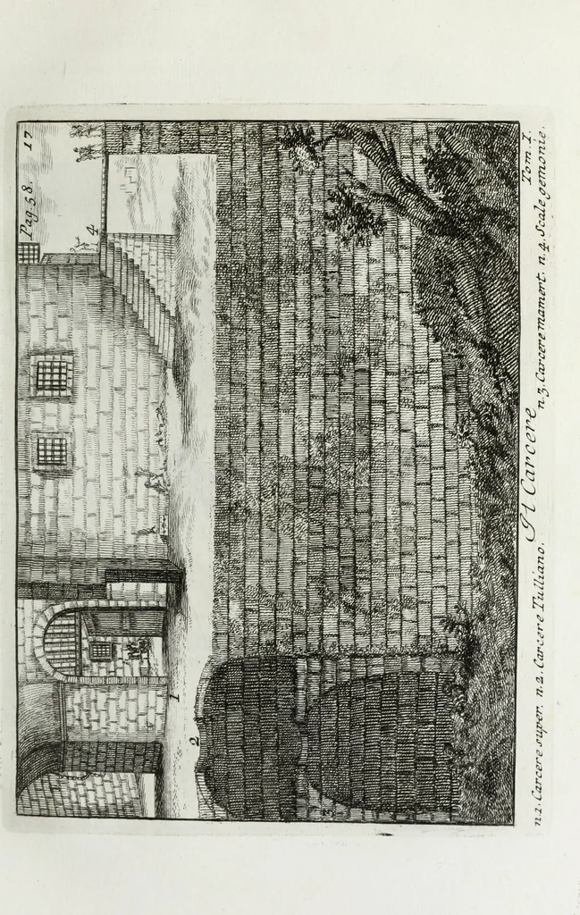 An illustration from Accurata e succinta descrizione topografica delle antichità di Roma, 1763, leaf 136