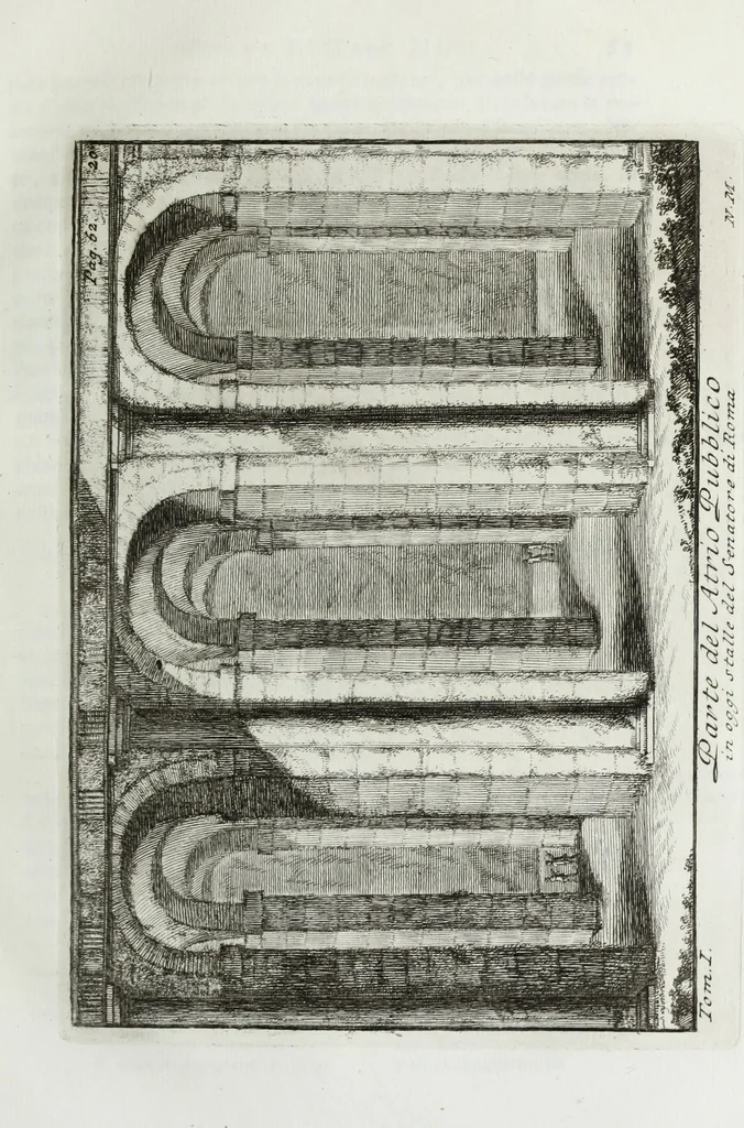 An illustration from Accurata e succinta descrizione topografica delle antichità di Roma, 1763, leaf 146