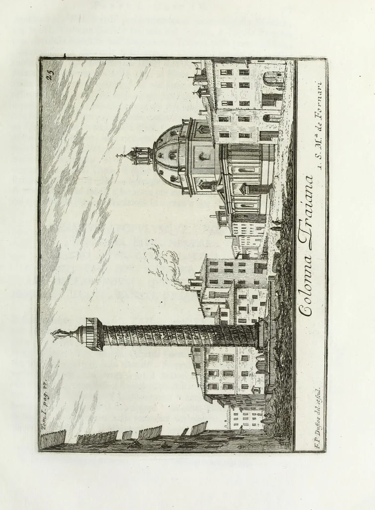 An illustration from Accurata e succinta descrizione topografica delle antichità di Roma, 1763, leaf 170