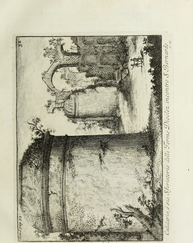 An illustration from Accurata e succinta descrizione topografica delle antichità di Roma, 1763, leaf 200