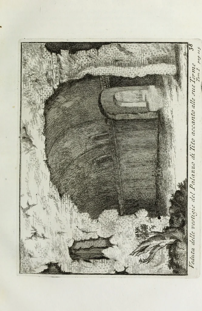 An illustration from Accurata e succinta descrizione topografica delle antichità di Roma, 1763, leaf 234