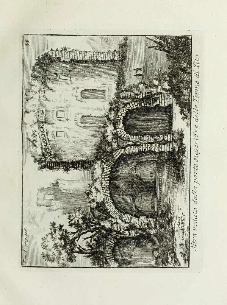 An illustration from Accurata e succinta descrizione topografica delle antichità di Roma, 1763, leaf 238