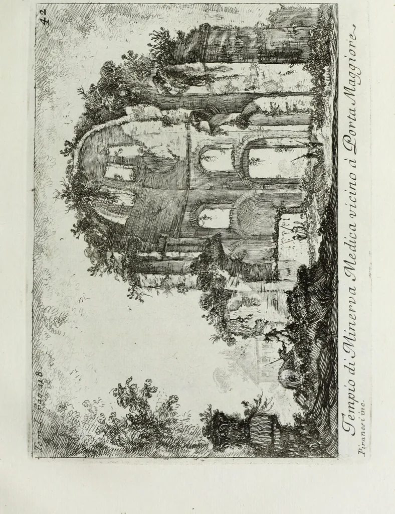 An illustration from Accurata e succinta descrizione topografica delle antichità di Roma, 1763, leaf 246