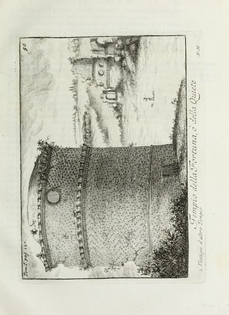 An illustration from Accurata e succinta descrizione topografica delle antichità di Roma, 1763, leaf 270