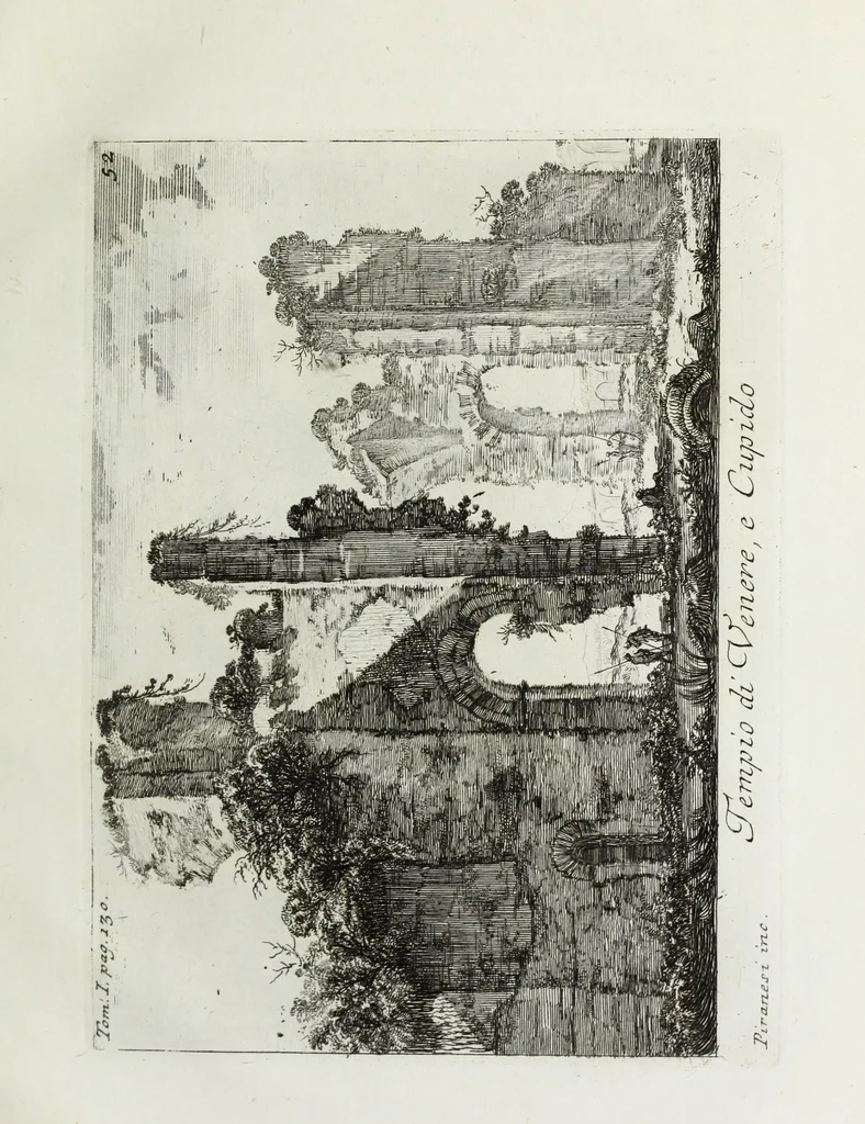 An illustration from Accurata e succinta descrizione topografica delle antichità di Roma, 1763, leaf 278